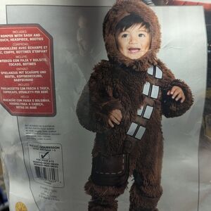 Plush Chewbacca 6-12 month baby costume
